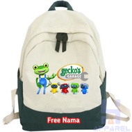 Gecko's GARAGE CARTOON CHILDREN'S BACKPACK