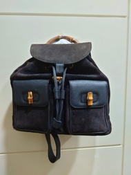 GUCCI竹節古董後背包 vintage bag