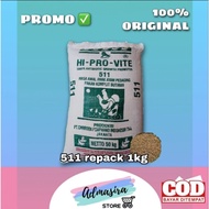 Pur Chicken Feed 511 1kg Pokphand Broiler Chicken Food Bangkok Small Village Doc 511 repack 1 kg