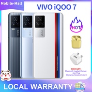 Original VIVO iQOO 7 5G Snapdragon 888 120W Fast Charge BMW Co-Title - Legendary Version E-Competition Mobile Phone