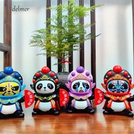 DELMER Opera Face Changing Doll, Peking Opera Figure Traditional Panda Face-changing Toy Doll, Sichu