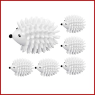 Laundry Balls 6 Pack Hedgehog Shape Dryer Balls Washing Machine Agitator Laundry Washing Balls Lint 