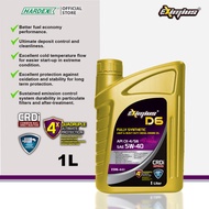 HARDEX Eximius D6 API CK-4 / SN SAE 5W-40 - Engine Oil - 1L - EDK-441 - Minyak Hitam Kereta