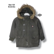 Dickies Kids Winter Coat Puffer Jacket Size 120 fit 6-8 thn (P54xL42)