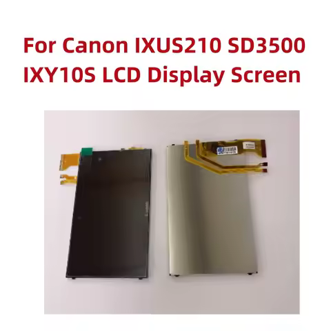 Alideao-LCD Screen Display for Canon IXUS210 SD3500 IXY10SCamera Repair Part Touch Backlight New