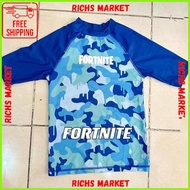 Minecraft Baju Renang Anak Laki Laki Atasan Cowok Surfing Beach Upf50+ - Fortnite 8Th Terbaik Dikela