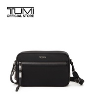 TUMI VOYAGEUR กระเป๋าสะพายข้าง LANGLEY CROSSBODY สีดำ/สีดำเลื่อมโลหะ