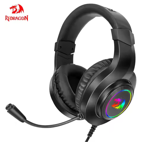 REDRAGON HYLAS H371 RGB gaming Headphone,7.1 USB Surround sound Computer PC laptop headset Earphones