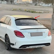 BigSale For BenzW205 Roof Spoiler Tail Wing Car Rear Spoiler for Benz W205 4door Sedan C63 C180 C200