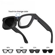 TOP New Smart Glasses HD 8K Photochromic Lens Bluetooth Call Music AI Voice Translate Video Recordin