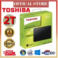Toshiba 2TB 1TB Hardisk Eksternal 2.5" Portable Hardisk USB 3.0 HDD Untuk PC/Laptop