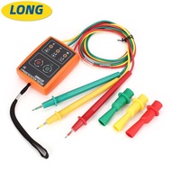 LONNGZHUAN Phase Sequence Meter, 60V-600V AC 20Hz-400Hz Phase Rotation Tester, Professional Portable