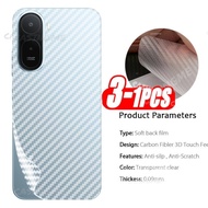 Redmi A7 Pro 2026 3D Back Carbon Fiber Phone Screen Back Film for  RedmiA7Pro Redmi A7 RedmiA7 Pro A