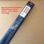 KIA Rio Hatchback 2000-2005 wipers, size 18inch - 21inch Bosch Advantage