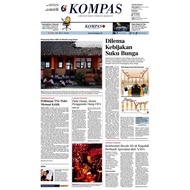 KOMPAS Newspaper 22 July 2026 (Damage School Photo Cover)