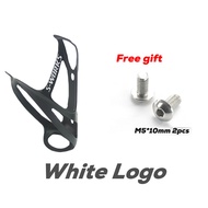 ที่ใส่กระบอกน้ำคาร์บอนไฟเบอร์ S-WORKS สีดำผิวด้านอเนกประสงค์ขนาด26ก. ± 0.5ก. อุปกรณ์เสริมจักรยานโลโก