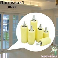 NARCISSUS Slide Gate Guide Roller, Plastic Nylon Gate Assembly Support, Durable Double Bearing Thickened Bearing Guiding Wheels Sliding Gate
