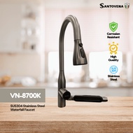 SANTOVENA Stainless Steel Waterfall Pull-Out Faucet (VN-8600L/ VN-8700K)