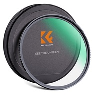 K&F Concept 62mm UV Filter Made of Tempered Glass, Ultra-violet Lens Protection Filters Multi-Coated