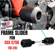 For SUZUKI GSX-S750 2018-2024 EVOTECH Motorcycle Falling Protection Frame Slider Fairing Guard Crash