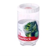 LOCK&LOCK locknlock Interlock Round Container INL203 - 500 ML & INL402W - 1.3L
