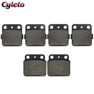 D6 Cyleto 1 Motorcycle Front And Rear Brake Pads For ARCTIC CAT Dvx400 DVX 400 Sport 2X4 2004 2005