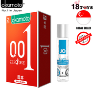 Pack of 2 OKAMOTO 001 &amp; System Jo H2o Lubricant Sex Toy Products Health Adult Toy condoms lubricants men use sex products