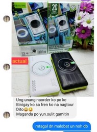 onhand original bavin brand 20000mah wireless powerbank THE BEST POWERBANK! 🤍 Di na kailangan magdal