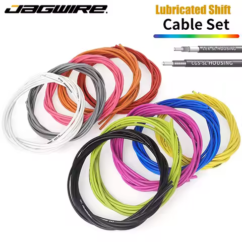 JAGWIRE Bicycle Oiled Shifter Cable Housing Lubricated Shift Cable Wire Pipe Tube 4mm Mountain Road 
