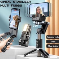 Smartcom Q18 Gimbal Stabilizer Handphone Smart Tracking Tripod Hp