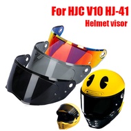 V10 Motorcycle Helmet Visor Lens For HJC V10 HJ-41 HJ41 Replace Anti-UV Anti-Scratch Dustproof Wind 