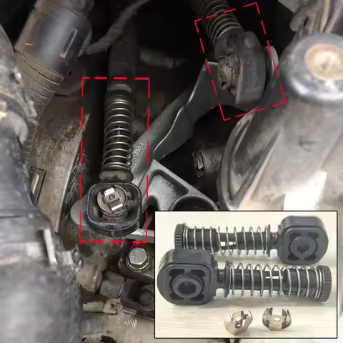 Gear Shift Selector Linkage Cable End Rod Bowden Collet Catch Gearbox Lock Washer Clip Replace For A
