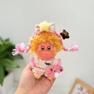 123 barber Twinkle Twinkle Doll clothing Cherry powder braided suit set