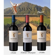 Montes Classic Merlot / Cabernet / Malbec / Chardonnay / Sauvignon Blanc 750ml