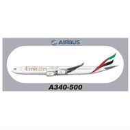 R RBF EMIRATES A340-500 20X8.8CM STICKER S-R-A345-A6