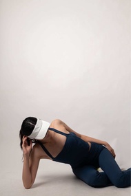 The Sculpt Set in MIDNIGHT BLUE : Ballet Bra Tank & Flare Pants