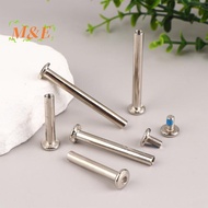[MELL] 2Sets stainless steel luggage screws, luggage accessories Luggage Wheels Bolts 6*33-60mm null