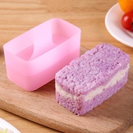 Rectangle Sushi Mold Set Kids Creative Breakfast Diy Set Press Maker Meat Sushi Sushi Sushi A7d9