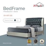 【𝐃𝐞𝐇𝐚𝐮𝐳_𝐅𝐮𝐫𝐧𝐢】 Queen Diamond Divan Bedframe/Queen Size Divan Bedframe/Divan Bedframe King/Katil Diva