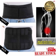 [CLEARANCE STOCK] UPGRADING Unisex Adjustable Bengkung Lumber Back Support | Material & Velcro Tape 