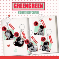 GANTUNGAN CORTIS GREENGREEN Acrylic Keychain CORTIS GreenGreen Theme Keychain/