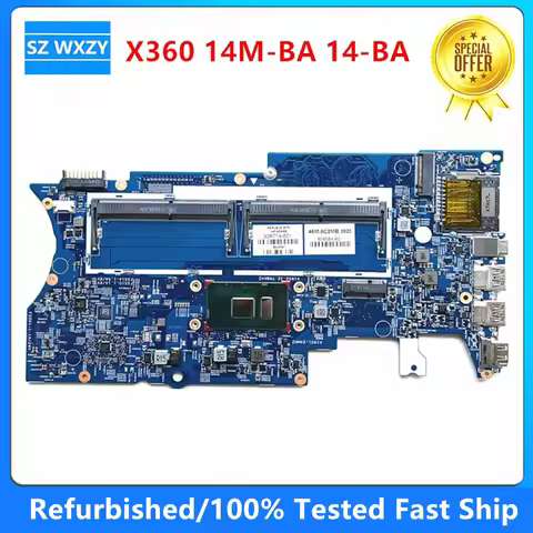For HP 14-BA Laptop Motherboard With I3-7100U I5-7200U I5-8250U 926714-601 923689-601 923690-601 939