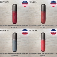 ☆ Revlon® Ultra HD Matte Lip Mousse, Hyper Matte Mat Intense 5.9 ml เรฟลอน ลิควิดลิปสติก เนื้อมูส S2
