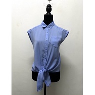 STYLE1569: AZUL BY MOUSSY S size sleeveless blouse