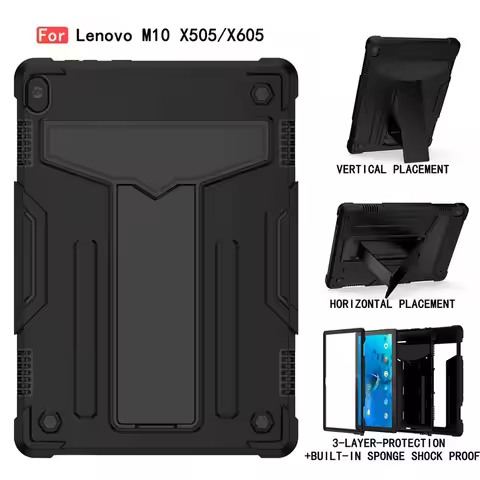 Case For Lenovo Tab M10 TB-X505F TB-X605L TB-X605 10.1" Cover Funda Hybrid Rugged Durable Tablet PC 