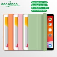 GOOJODOQ Case Auto Flip Cover for For iPad 10.2 Gen7 2019 Air 3 10.5 2019 / iPad 9.7 2018 2017 Pro 1
