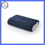 Tempur Pillow Cover - Navy, Stretchable Design (Approx. 32x52cm), Made in Japan, Air-Kaoru Odor-Resi