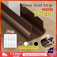 (Malaysia Stock) PVC Flexible Under Door Draft Stopper Sealing Strip Door Bottom Seal Strip Weather 
