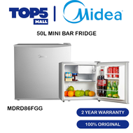Midea Mini Bar / 1 Door Fridge (50L / 95L) Singer Door Refrigerator MDRD86FGG / MDRD142FGD / MS-93 M