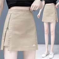 Leisure pants skirt golf skirt springsummer new high waisted slimming and stylish short skirt loose 